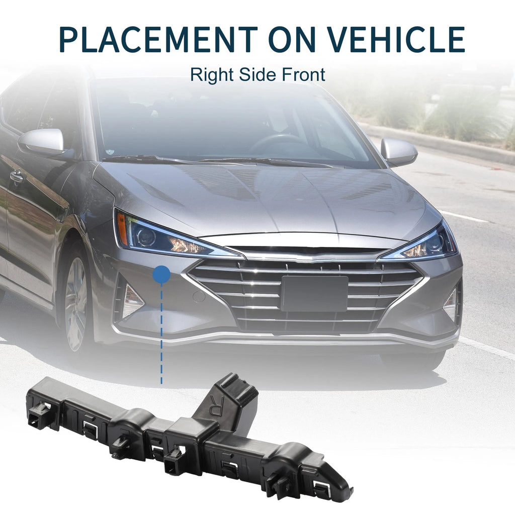 1pc Right Front Bumper Retainer Bracket No. 62222DF30A for Nissan Rogue Sport (2017–2022)