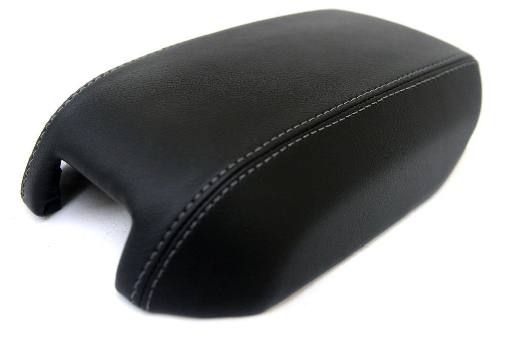 Center Console Armrest Cover for Volvo XC90 (2003–2014) Gray Stitch