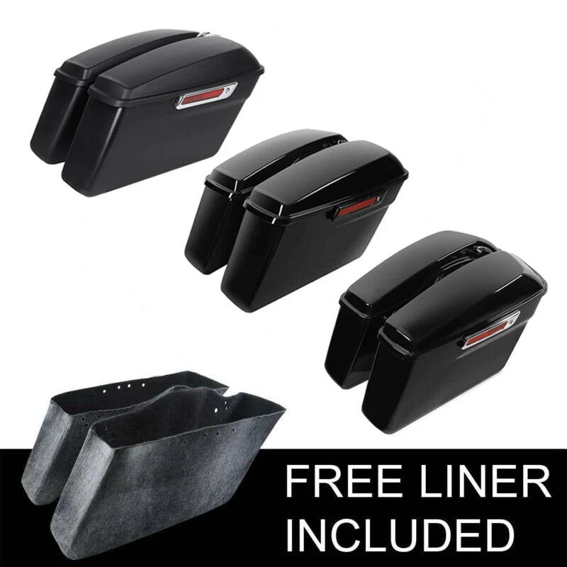 Hard Saddlebags for Harley Touring Electra Road Street Glide (2014–2024)