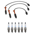 Denso Ignition Wire Kit 7mm for (6 Pieces, Platinum TT, Gap 0.040)