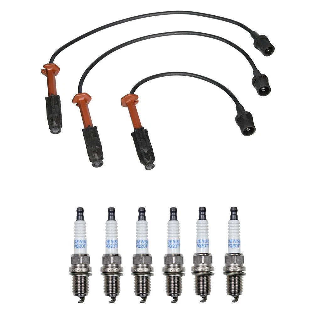 Denso Ignition Wire Kit 7mm for (6 Pieces, Platinum TT, Gap 0.040)