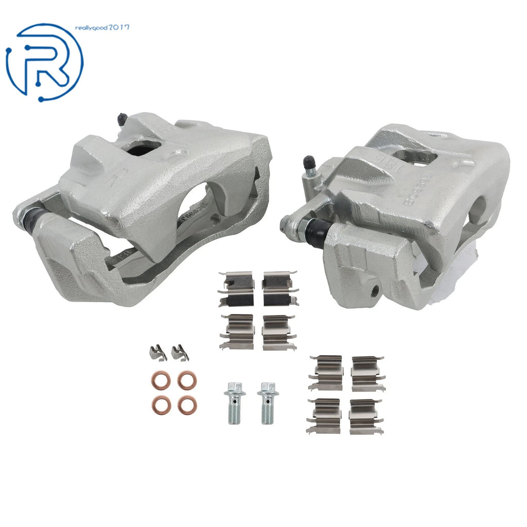 2X Front Left & Right Brake Caliper w/ Bracket for Suzuki Grand Vitara (2006–2013)