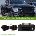 Tailgate Handle Backup Rear View Camera No. 906069FM1A for Nissan Titan (2013–2015)