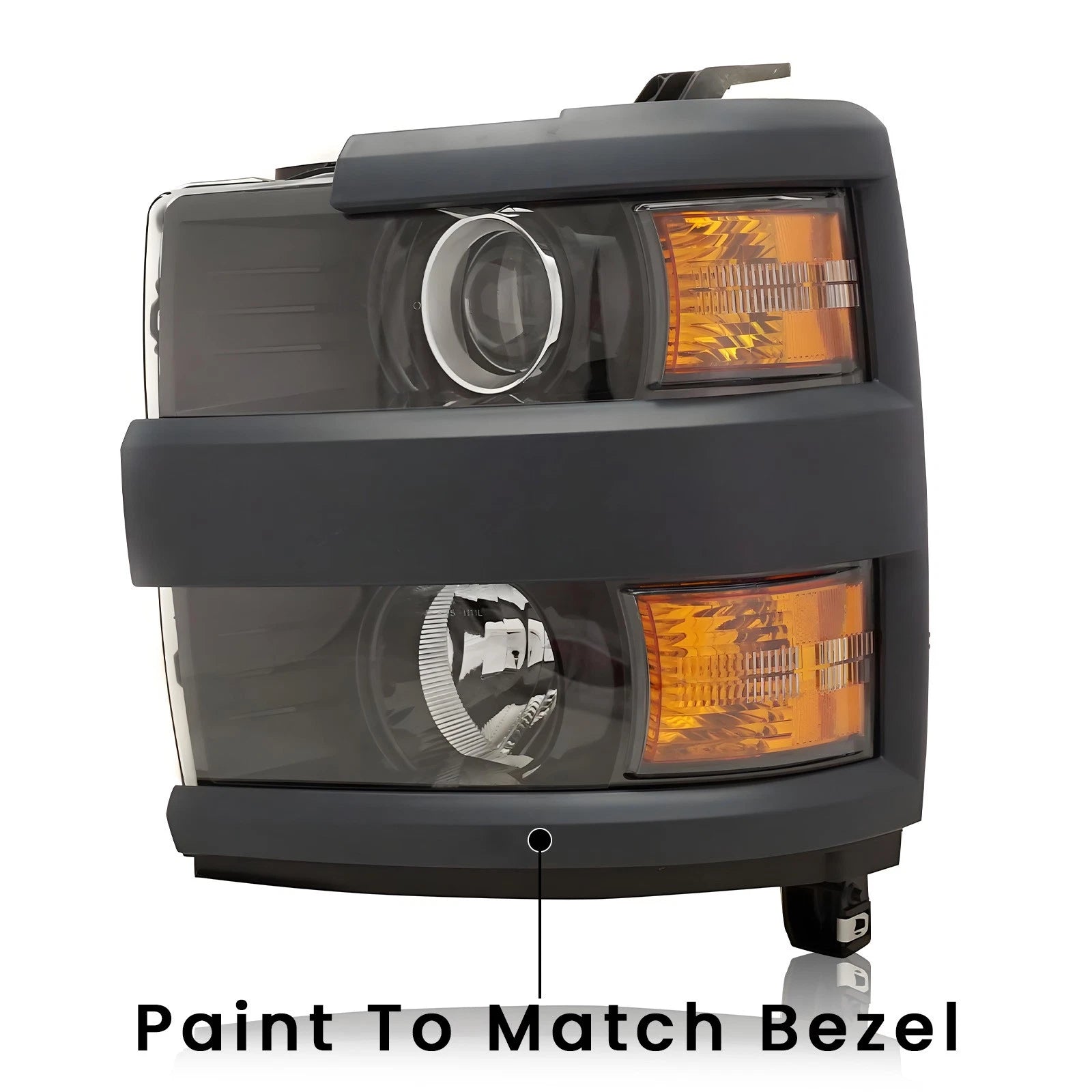 Halogen Headlight for Chevy Silverado 2500 HD 3500 HD (2015–2019) Left Driver