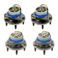 ACDelco Front & Rear Wheel Bearing and Hubs Kit for Corvette (1997–2008), XLR (2004–2008) RWD