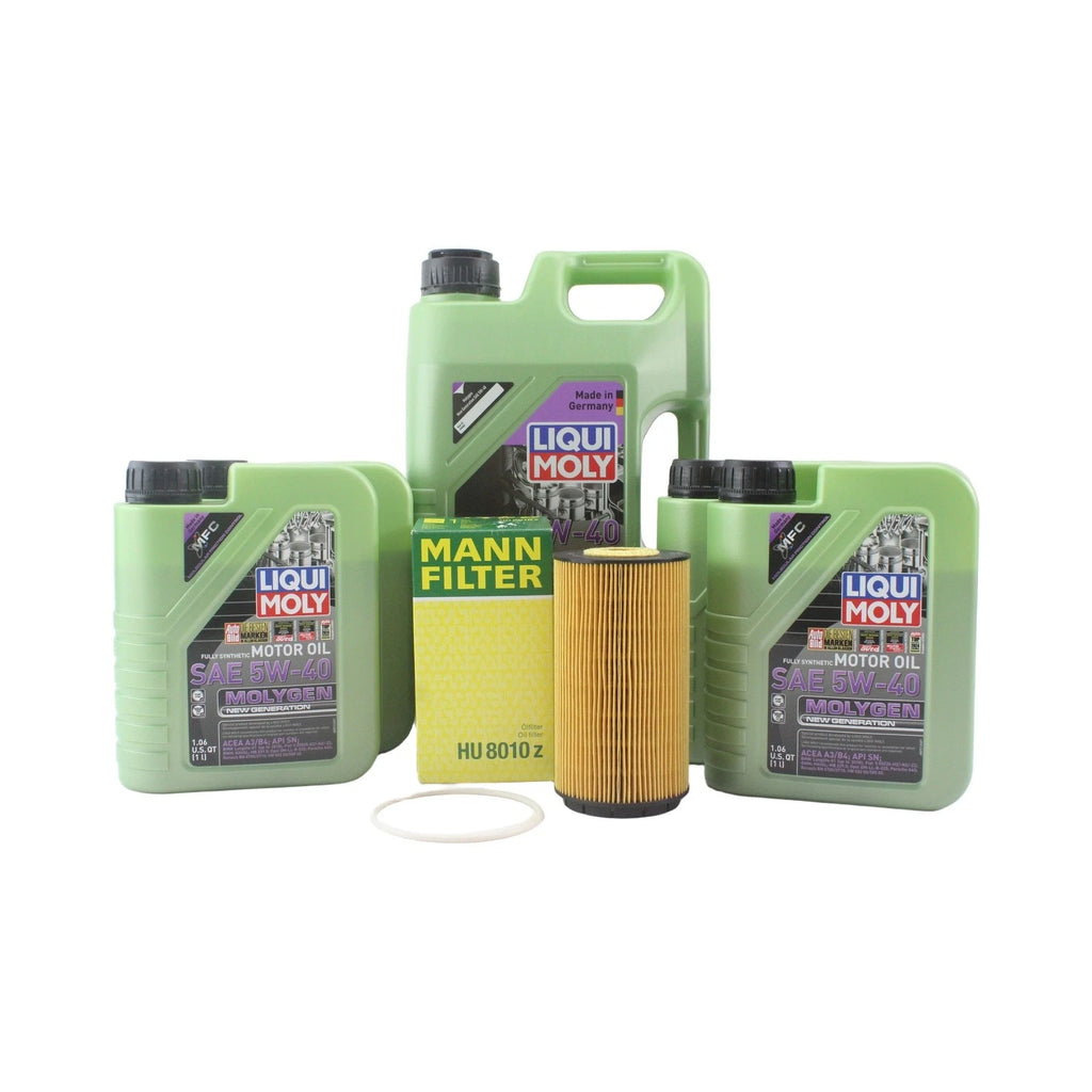 6L Liqui Moly Molygen 5W40 Oil Change Kit for Audi A8 Quattro (CEUA)