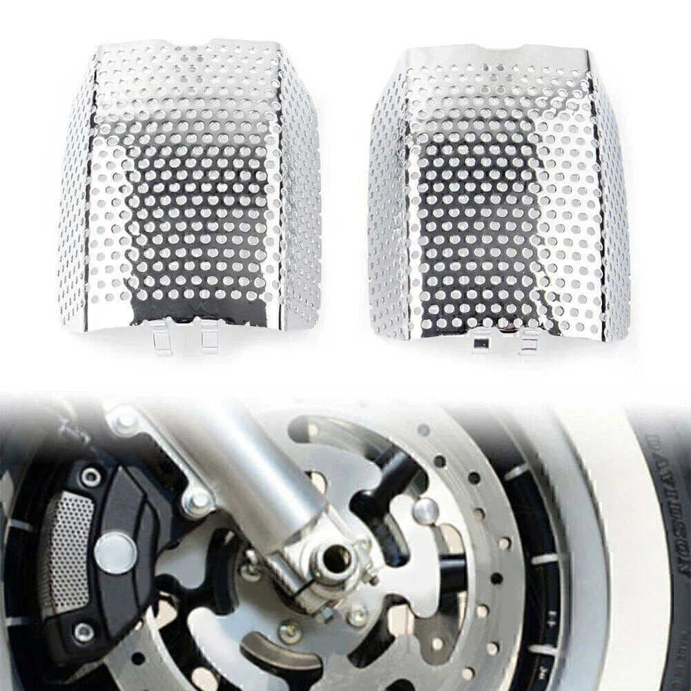 Chrome Front Caliper Inserts Cover for Harley V-Rod Muscle VRSCF (2008-2019)