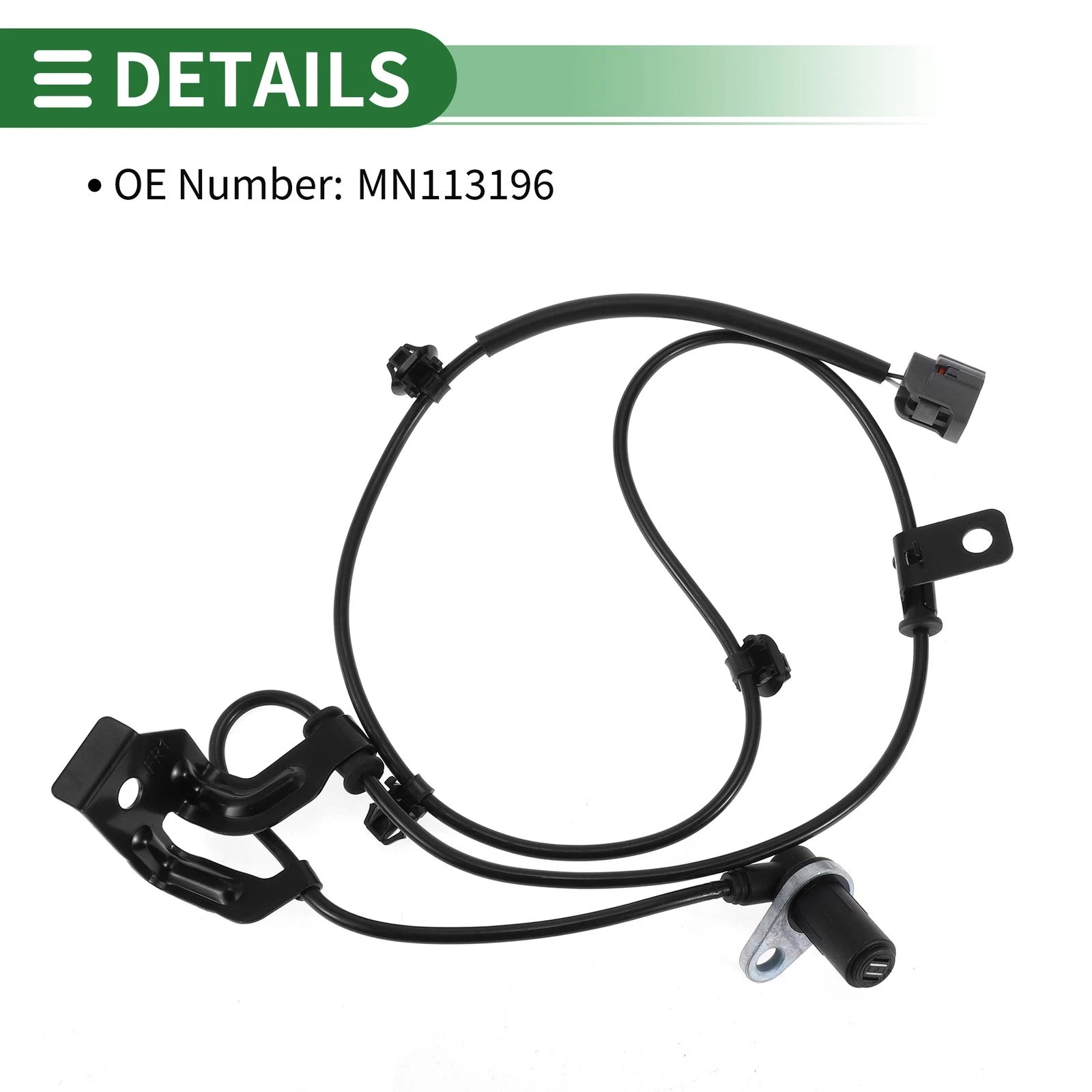 ABS Wheel Speed Sensor No.MN113196 for Mitsubishi Eclipse (1995–1999)