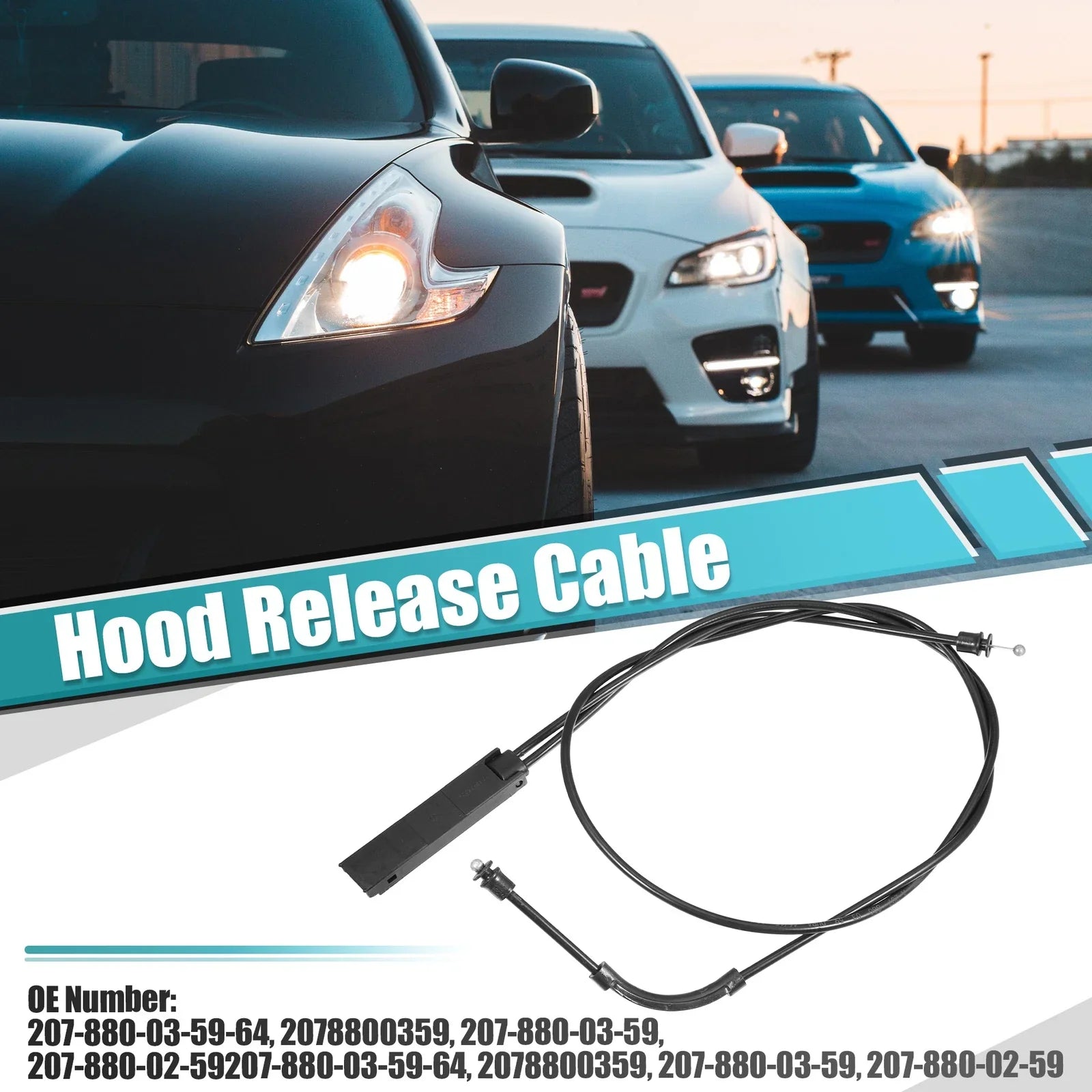 Hood Release Cable for Mercedes Benz A207 C207 W207 (2011-2014)
