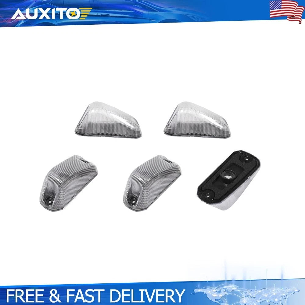 5X Front Roof Marker Lights for Dodge RAM Promaster 1500 2500 3500 (2014–2023)