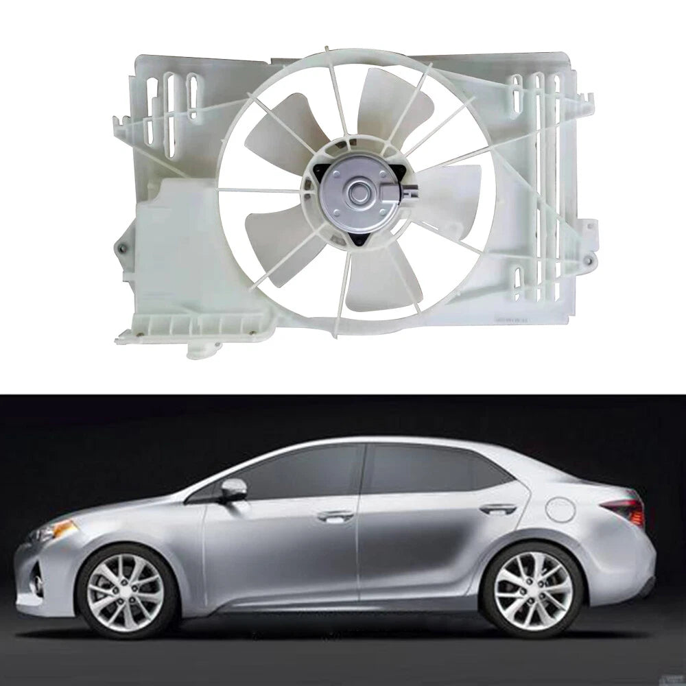 Radiator Cooling Fan with Motor for Toyota Matrix Corolla Vibe (2003–2008)