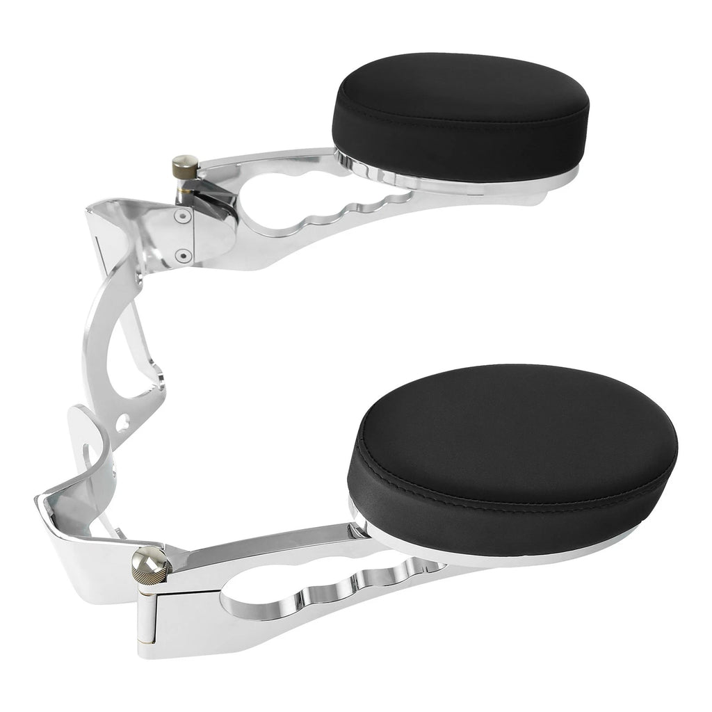 Adjustable Rear Passenger Armrests for Harley Electra Glide (2014–2025) Chrome