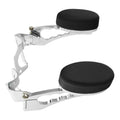 Adjustable Rear Passenger Armrests for Harley Electra Glide (2014–2025) Chrome