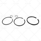 Piston Kit 47mm STD w/ Rings Pin Clips for Honda CT90 (1966–1979)