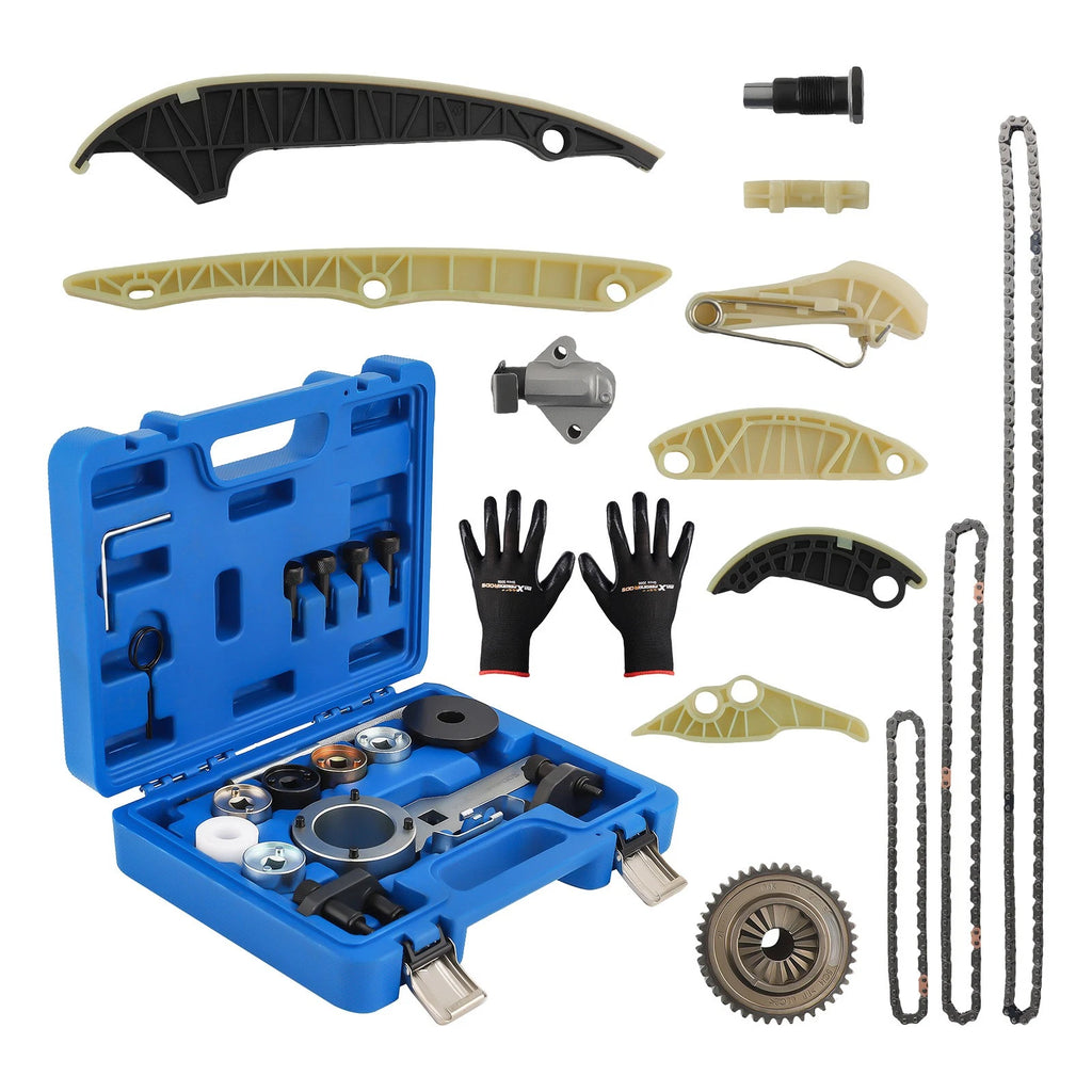 Timing Chain & Tool Kit for Audi A3 TT Roadster Seat Alhambra Skoda Octavia (2000–2020)
