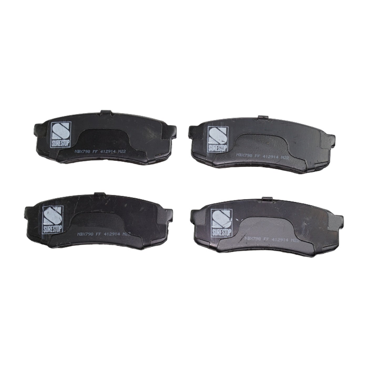 Disc Brake & Pad Kit for Toyota 4Runner (2003–2009) Cross-drilled Slotted