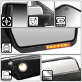 LED Chrome Side Mirror for Ford F150 (2004–2014) Right Passenger Side