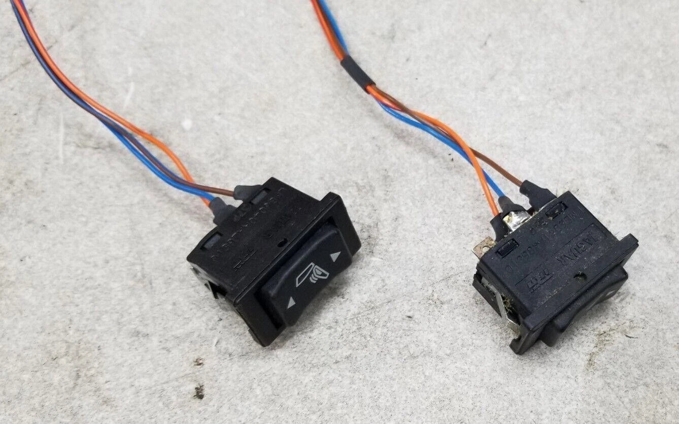Set of 2 Lumbar Seat Switches for Jaguar XJ40 XJ6 XJ12 (1993–1994)