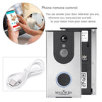 Wi-Fi Video Doorbell Camera for Wireless Installation (Battery Powered)