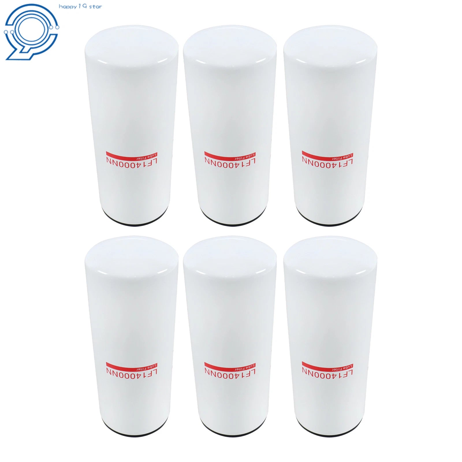 6 Pack Oil Filter for Cummins ISX (2007–2019)
