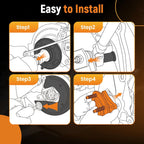 Front Wheel Hub Assembly for Ford F-150 RWD (2015–2017) BHA51868 6 Studs
