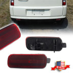 2X Red Lens Rear Bumper Reflector Lights for Honda CR-V (2002–2004)