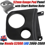 Gauge Pod Bezel Panel for Honda S2000 (2000–2009) 52mm, Left Hand