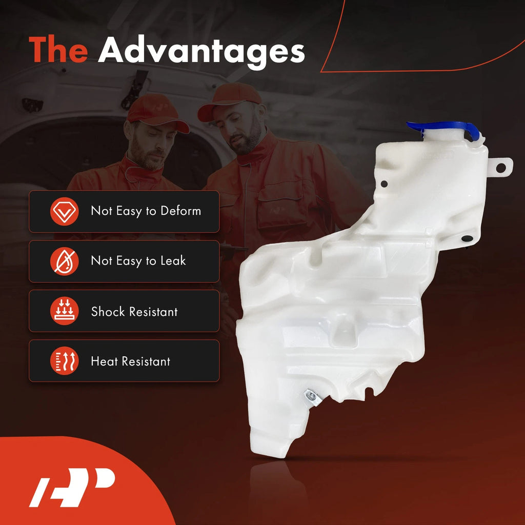 Windshield Washer Reservoir with Cap for Ford F-150 (2018–2020)