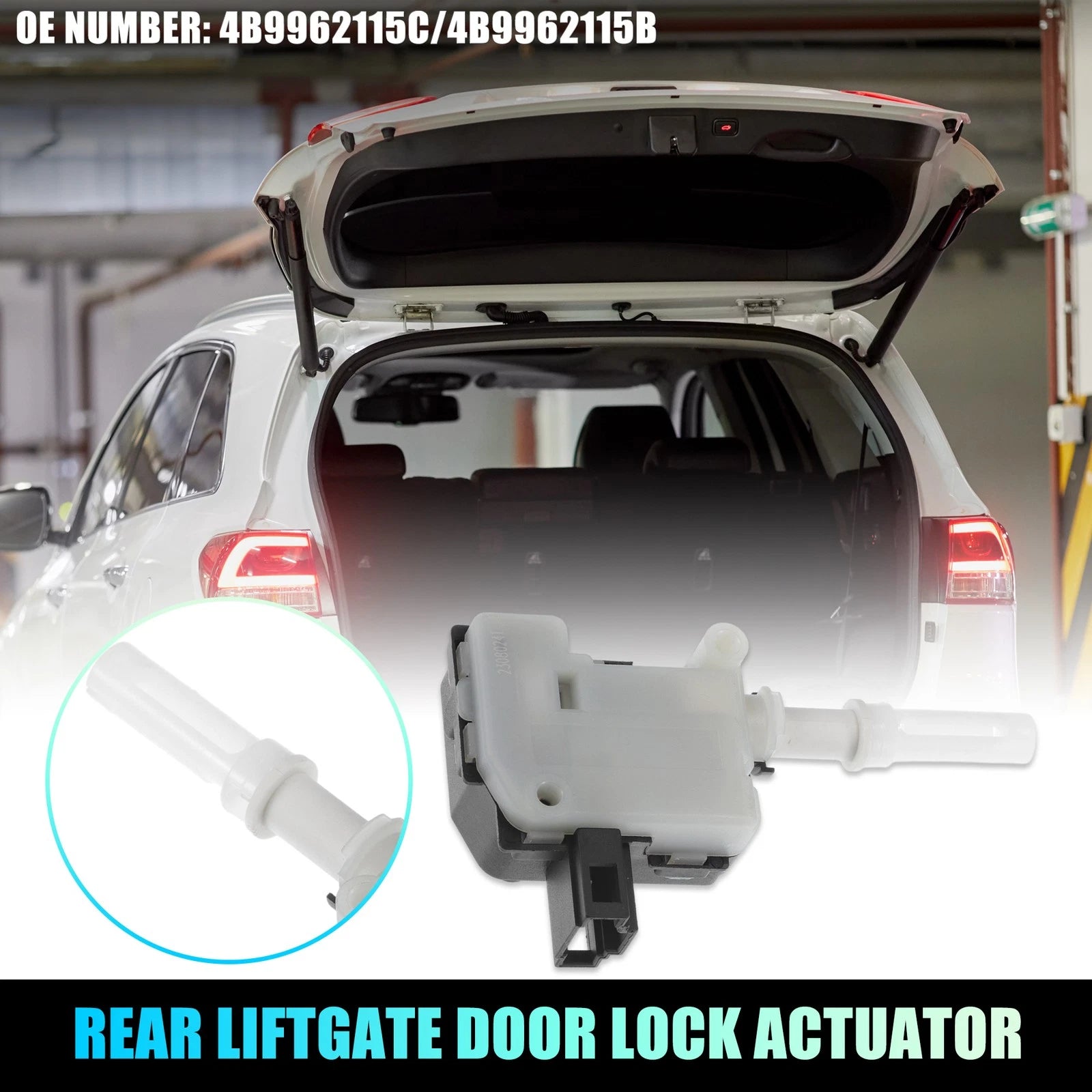 Rear Liftgate Door Lock Actuator for Audi A4 Quattro (2002–2009) No. 4B9962115C