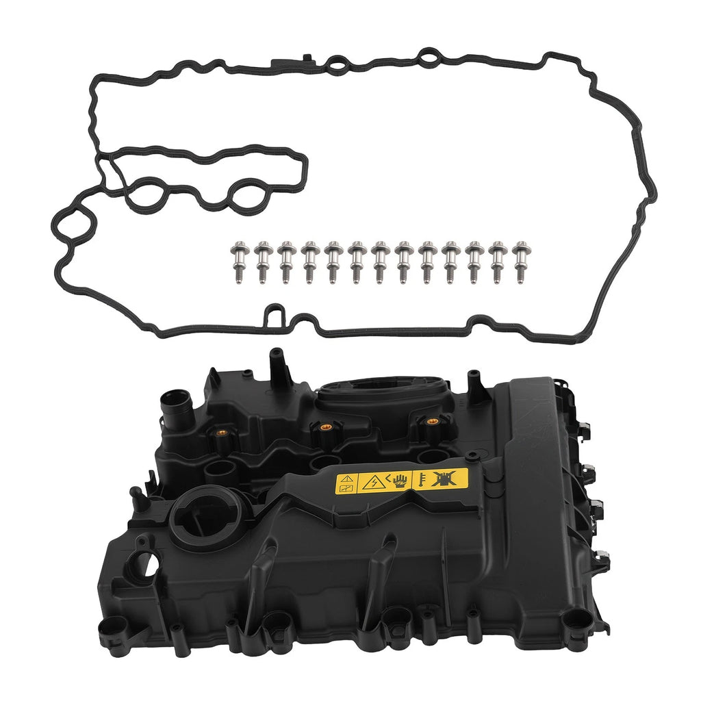 Engine Valve Cover for Mini Cooper F54 F55 (2014–2023) Black Plastic