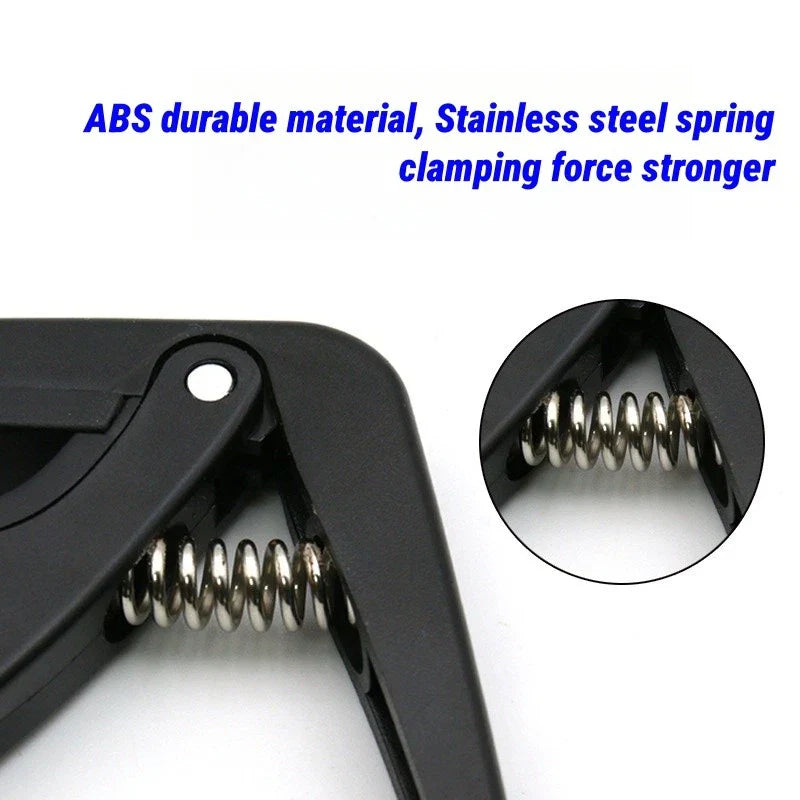 Only Fit Ukulele Capo – Zinc Alloy with String Puller, 6 Colors for Only Fit Ukulele
