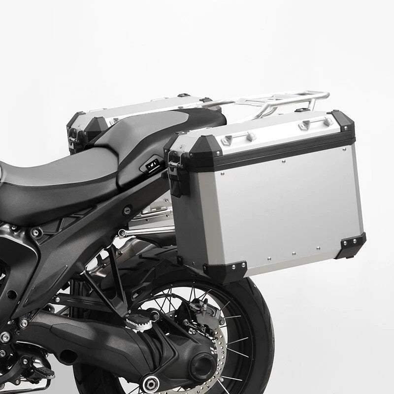 Saddlebags Pannier Luggage Side Case for BMW R1300GS (2023–2025) Black