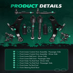 Front Control Arm Tie Rod End Ball Joint for Lexus ES330, Toyota Camry (2004–2006)