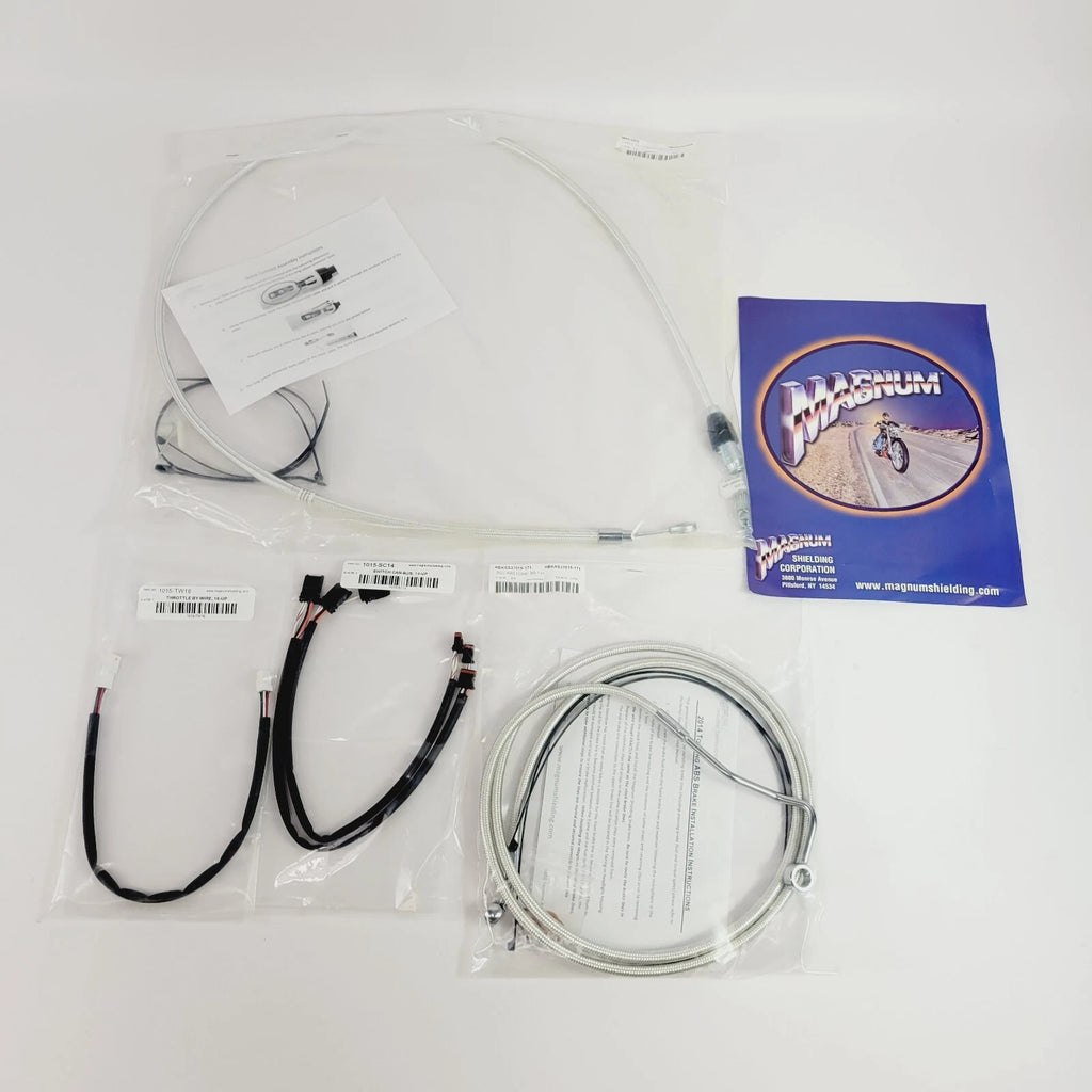 Handlebar Installation Kit for Harley Road Glide (2012–2014) - Chrome