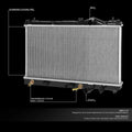 Aluminum Core Radiator for Chrysler Dodge Neon (1995–1999) DPI 1548