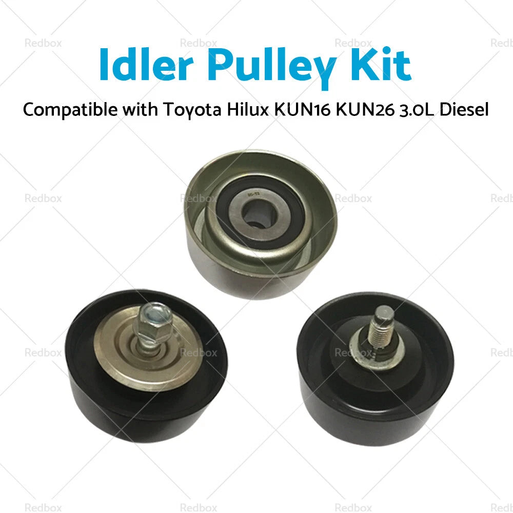 Idler Pulley Kit for Toyota Hilux KUN16 KUN26 1KD-FTV (2005–2015)