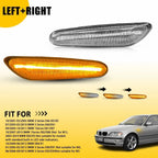 Dynamic Side Marker Signal Light for BMW 3 Series E90/E91/E92/E93 (2007–2013)