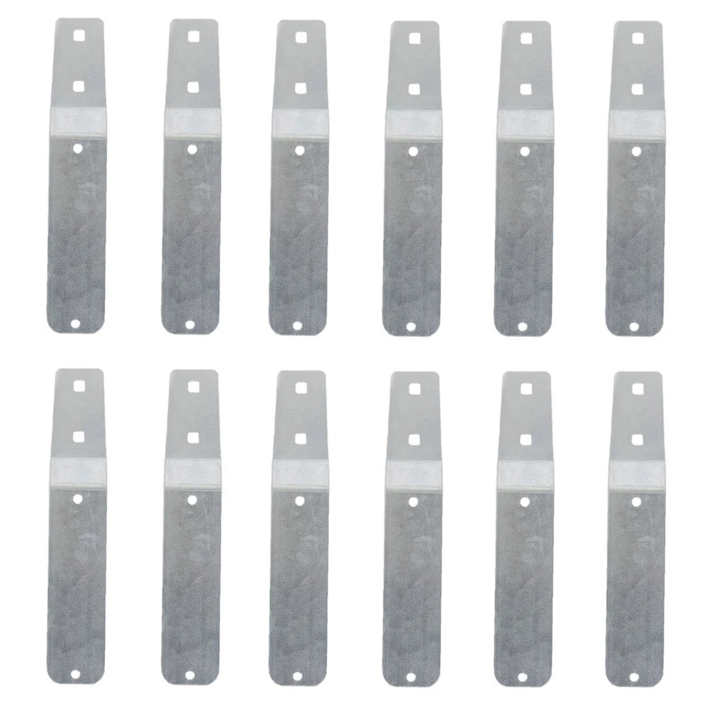 Set of 12 Mounting Blades for Slow Moving Reflective Vehicle Signs