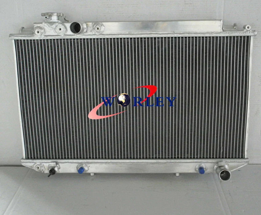 Aluminum Radiator +2 Fans for Toyota Cressida MX83 (1989-1993)