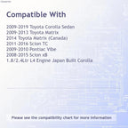 Replacement A/C Condenser Repair Part for Toyota Corolla Sedan (2009–2019)