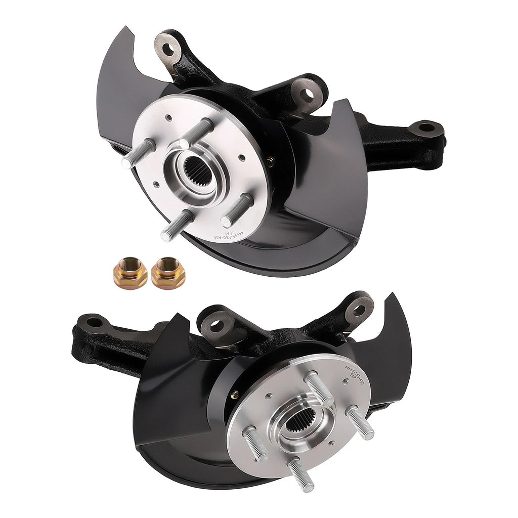 2X Front Wheel Hub Bearing Steering Knuckle Assy for Honda Civic (CNG) 51215-S5A-J30