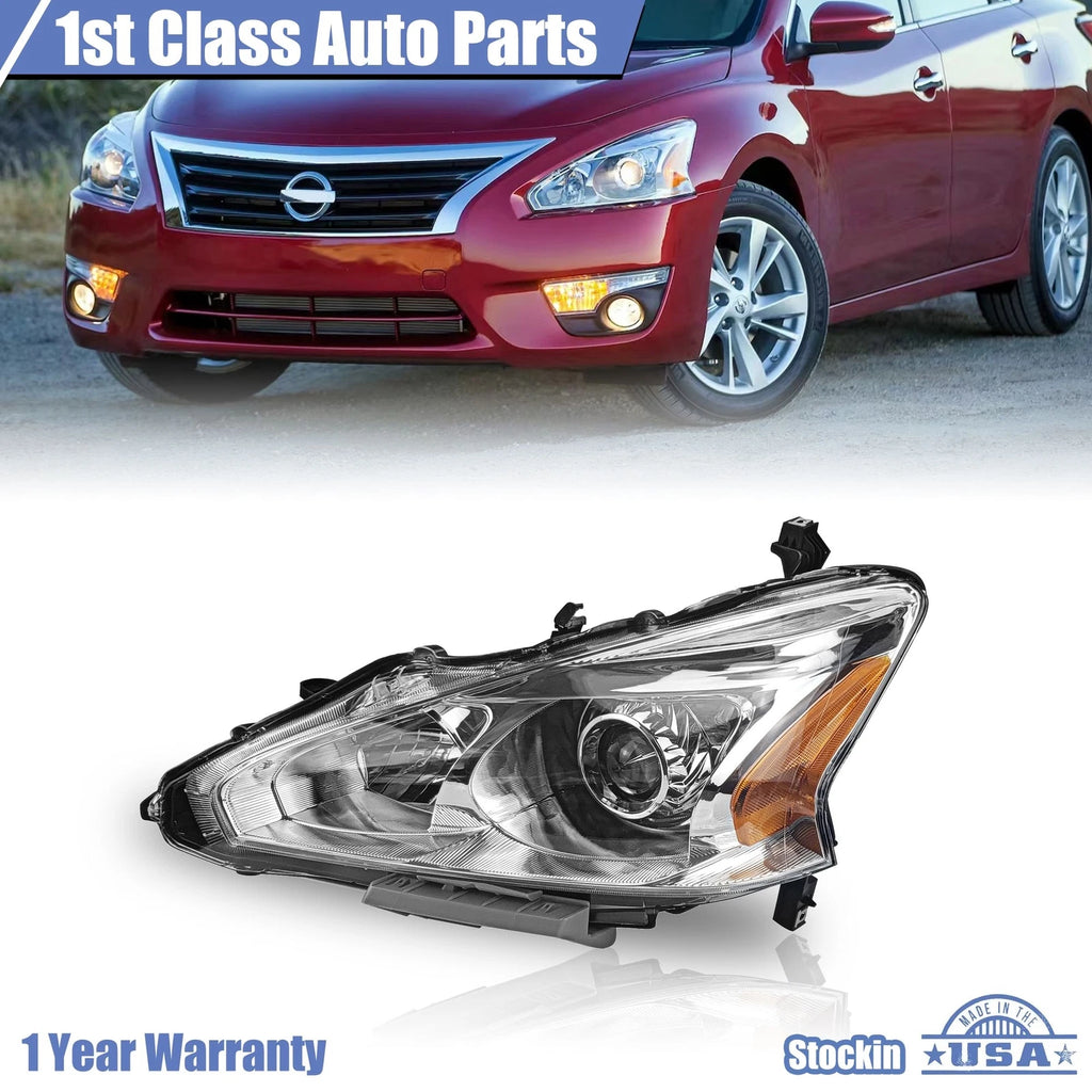 Halogen Headlight for Nissan Altima Sedan (2013–2015)