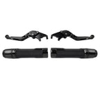 Black Folding Brake Clutch Lever Grip Set for Yamaha FZ MT 07 09 (2014-2020)