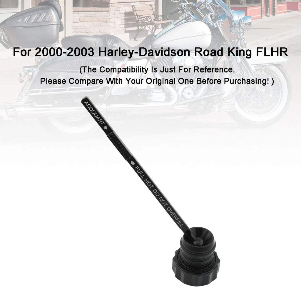 Oil Dipstick Tank Cap Plug 0710-0121 for Harley Touring Road King Electra Glide (2000–2006)