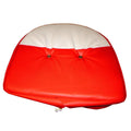 Universal Pan Seat Cover Red/White with Drawstring T295RW_2