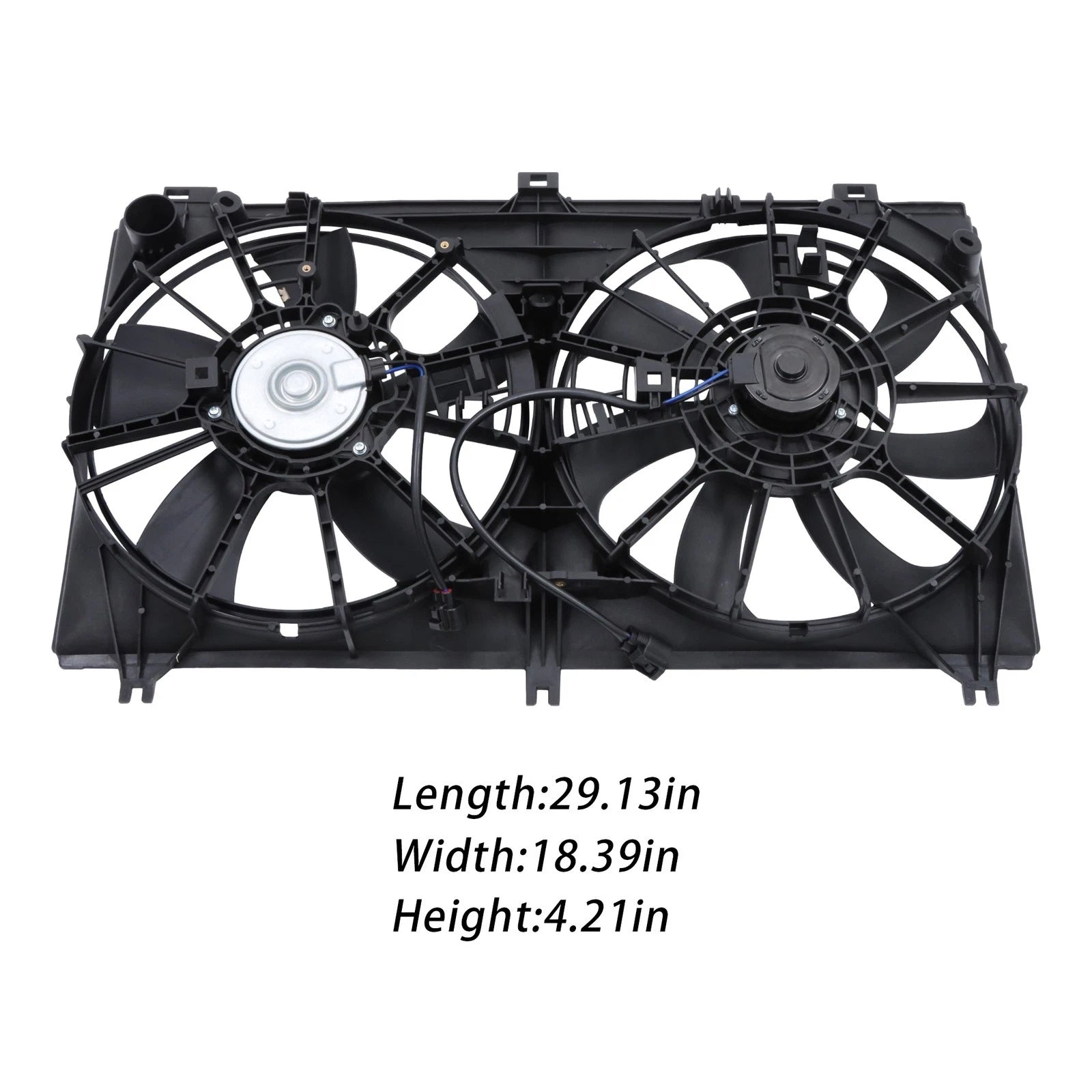 Dual Radiator Cooling Fan Assembly for Lexus IS250 (2014–2015)