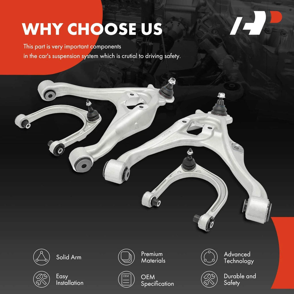 Set of 4 Control Arm and Ball Joint Assembly for Ford Bronco