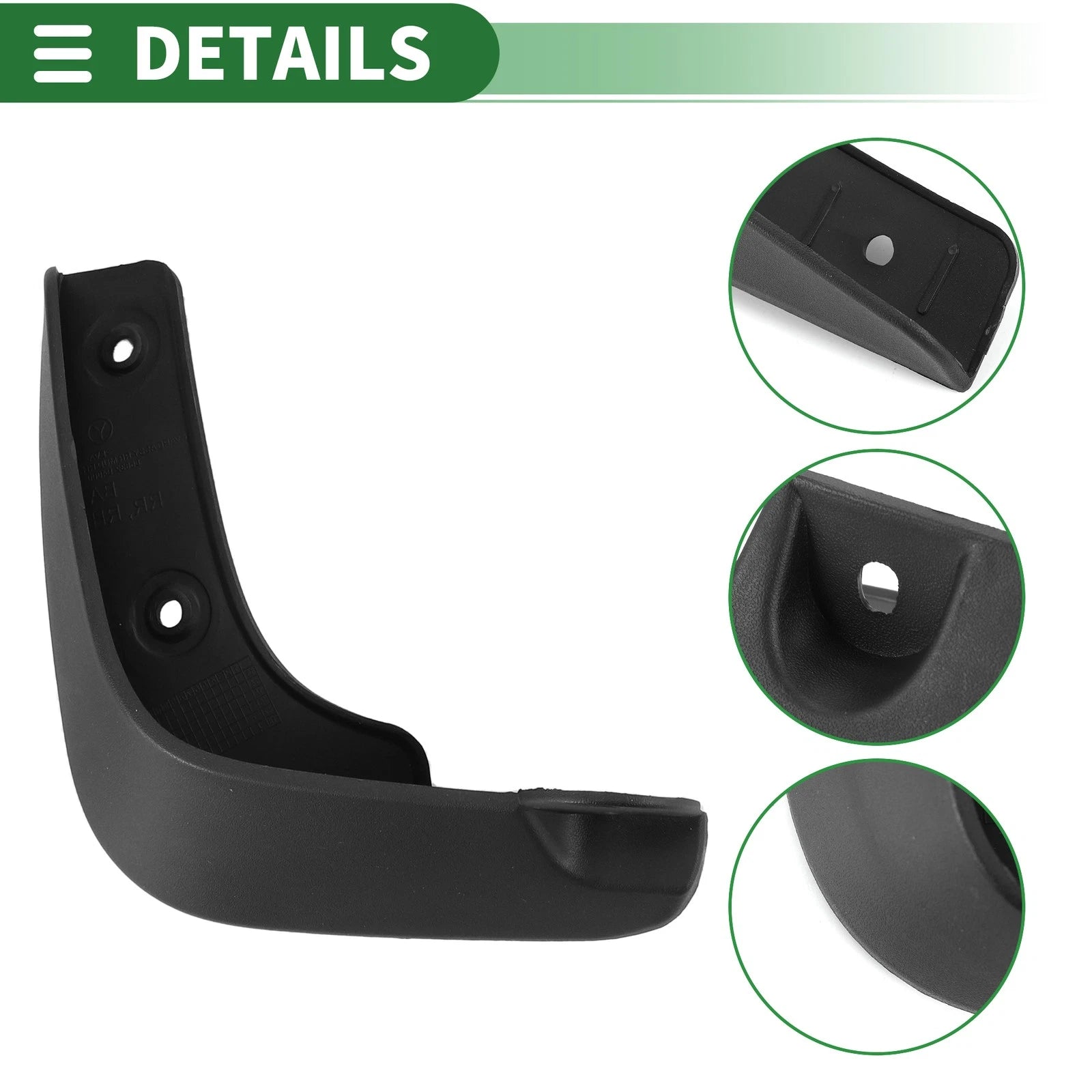 Mud Flaps Splash Guards for Hyundai i10 (2010–2015) W/ Mount Accessories