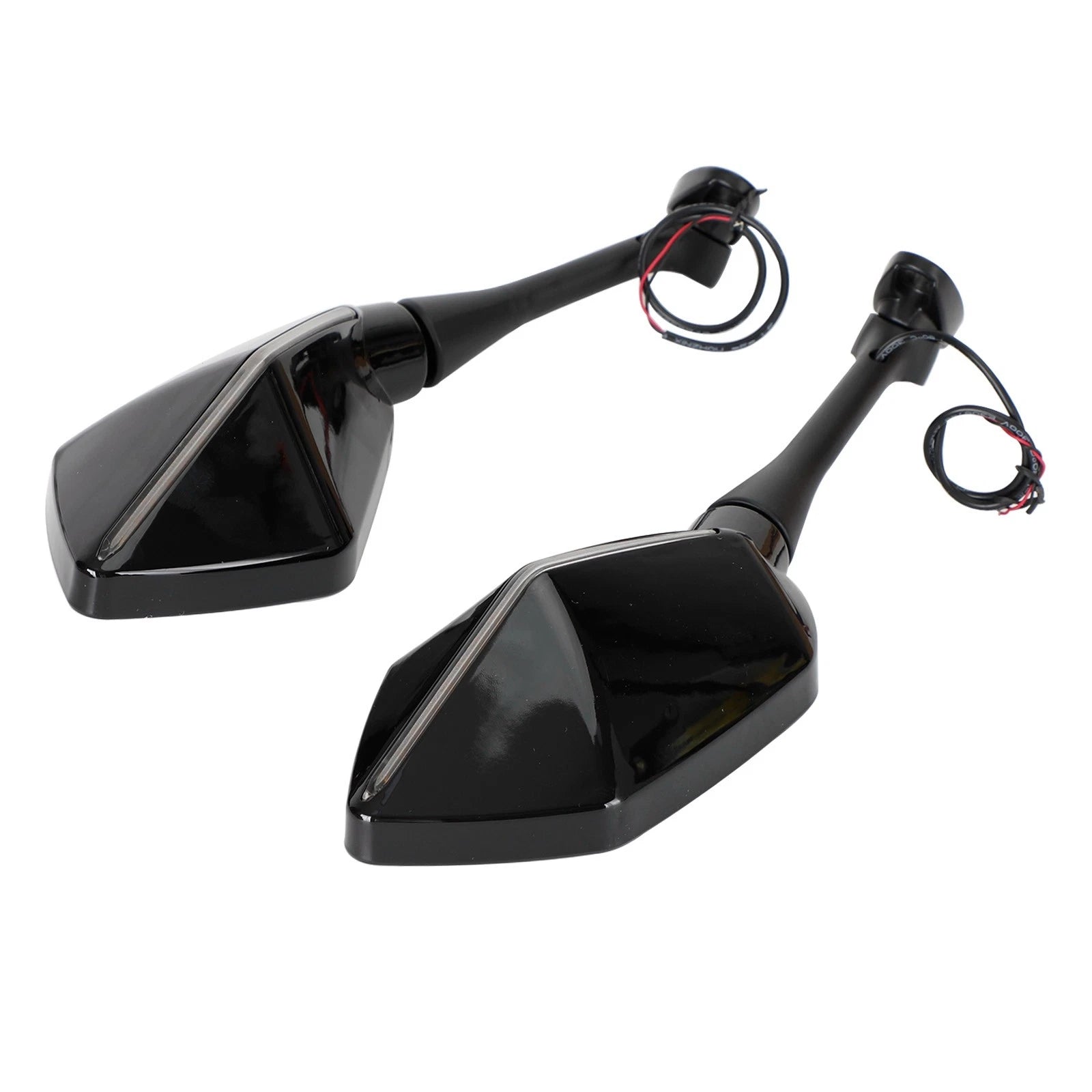 LED Mirrors w/Turn Signal Indicator for Suzuki RF600R RF900R TL1000S/R (1993–2001)