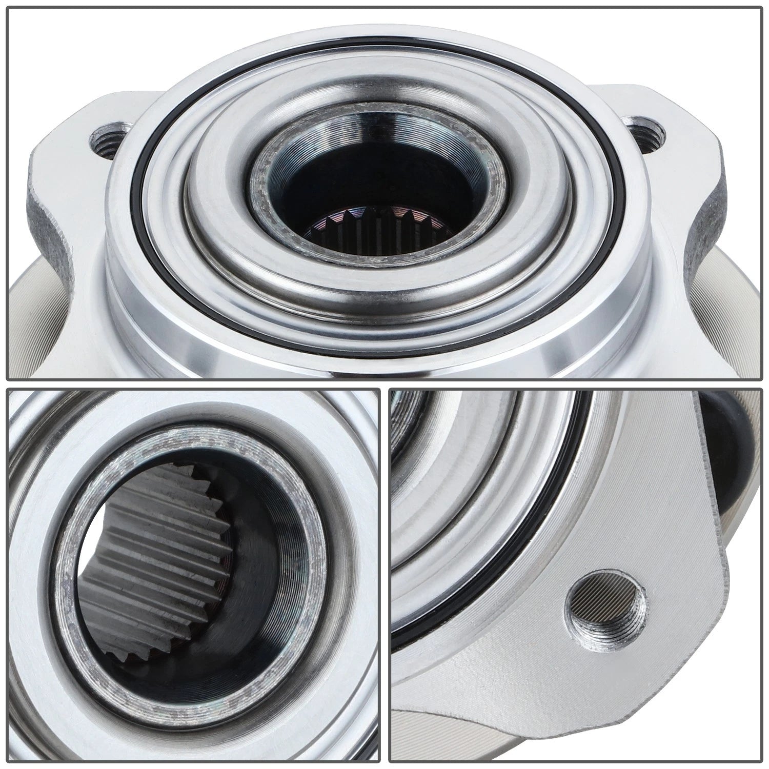 Set of 2 Wheel Bearing Hubs for Dodge Grand Caravan 1996–2008